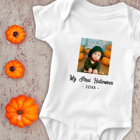Mijn eerste foto van Halloween Baby Romper