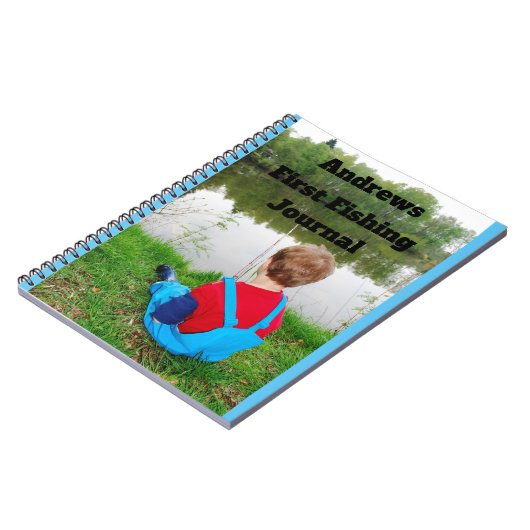 Mijn eerste Geviste dagboek personaliseer naam Notitieboek (Linkerzijde)