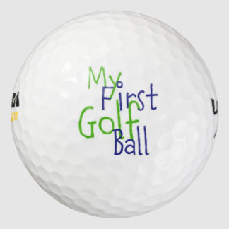 Mijn eerste golfbal golfballen