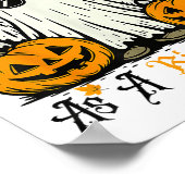 Mijn eerste Halloween als Big Brother Ghost Pumpki Poster (Hoek)