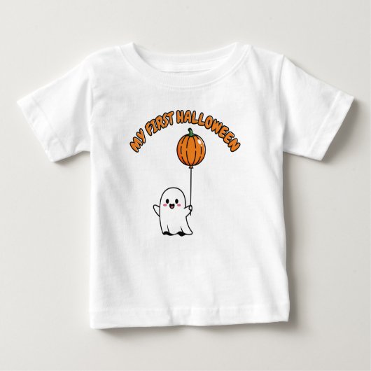 Mijn eerste Halloween Baby Bodysuit - Schattige Gh (Voorkant)