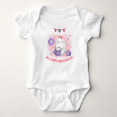 Mijn eerste Halloween babymet een little boo body Romper (Voorkant)