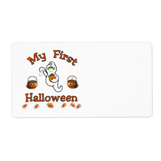 Mijn eerste halloween etiket