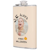 Mijn eerste Halloween fles | Aangepaste Kind foto Heupfles (Links)