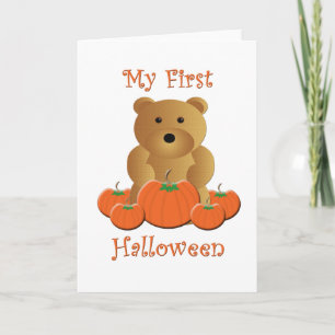 Mijn eerste halloween kaart