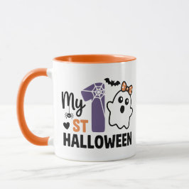 Mijn Eerste Halloween Lieve Meisje Geest Baby Mok
