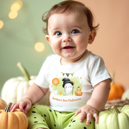 Mijn eerste Halloween naam Schattig spook