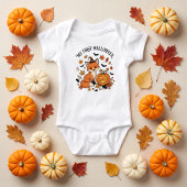 Mijn eerste Halloween oranje Romper