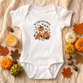 Mijn eerste Halloween oranje Romper