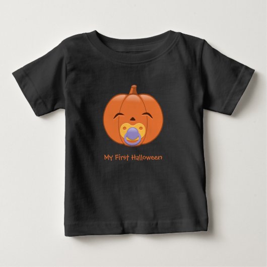 Mijn eerste Halloween Pacifier Pumpkin (Voorkant)