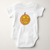 Mijn eerste halloween Pumpkin Baby's Bodysuit (Achterkant)