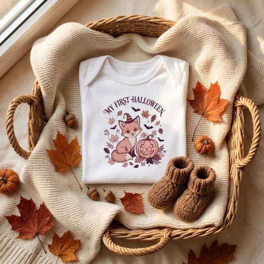 Mijn eerste Halloween roze Romper