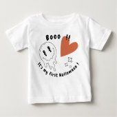 Mijn eerste Halloween schattig spook wit T-shirt � (Voorkant)