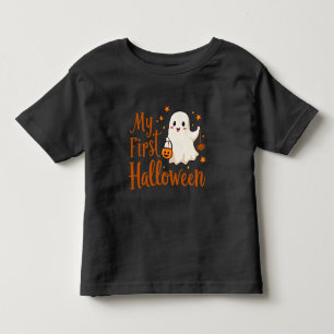 Mijn eerste Halloween - Schattige Ghost Design Kin Kinder Shirts