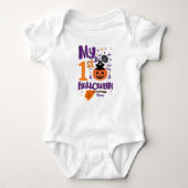 Mijn eerste Halloween Schattige Pumpkin Funny Romper (Voorkant)
