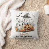Mijn eerste Halloween Schattigee Ghost Pumpkin Bab Kussen (Deken)