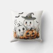 Mijn eerste Halloween Schattigee Ghost Pumpkin Bab Kussen (Achterkant)