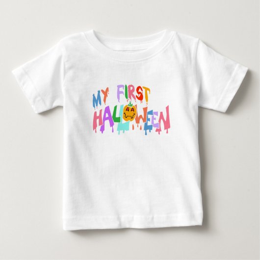 Mijn eerste Halloween T-shirt - Grappig eng babysh (Voorkant)
