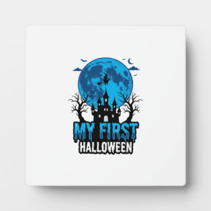 Mijn Eerste Halloween Vintage Geheime Kasteel Baby Fotoplaat