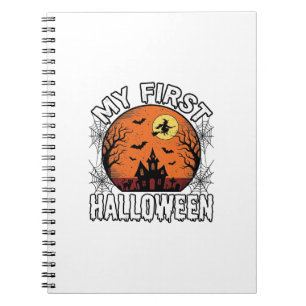 Mijn eerste Halloween vintage ontwerp voor peuter Notitieboek