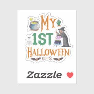 Mijn eerste Halloween Vinyl Sticker