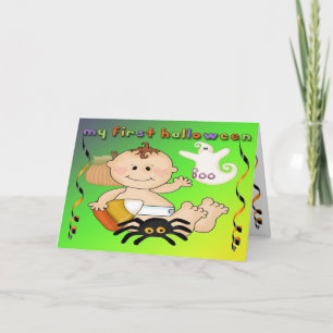 Mijn eerste Halloween Wenskaart Kaart