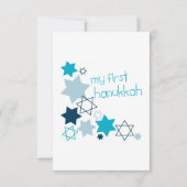 Mijn eerste hanukkah bedankkaart (Voorkant)