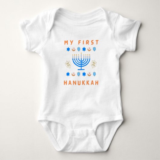 Mijn eerste hanukkah romper (Voorkant)