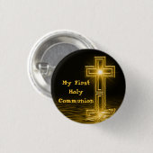Mijn eerste Heilige Button (Voorkant /achterkant)