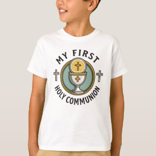 Mijn eerste Heilige Communie Eucharistie 1e Christ T-shirt