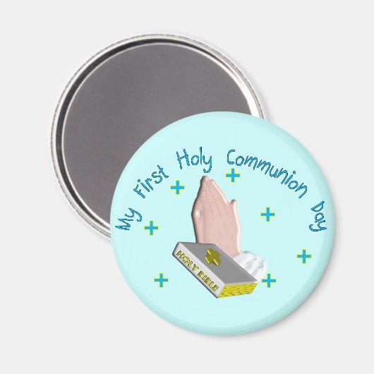 Mijn eerste Heilige Dag cadeautjes Magneet (Voorkant / Achterkant)