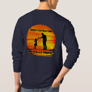Mijn Eerste Held Papa T-shirt met lange mouwen