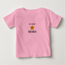 Mijn Eerste Held T-shirt – Sentimentele Vaderdag 