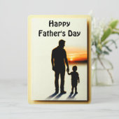 Mijn eerste held – Vaderdagkaart Kaart (Staand voorkant)