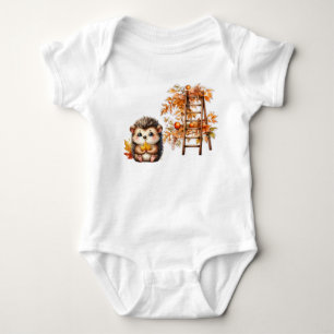 Mijn Eerste Herfst Outfit Knuffelbare Egel Bodys Romper