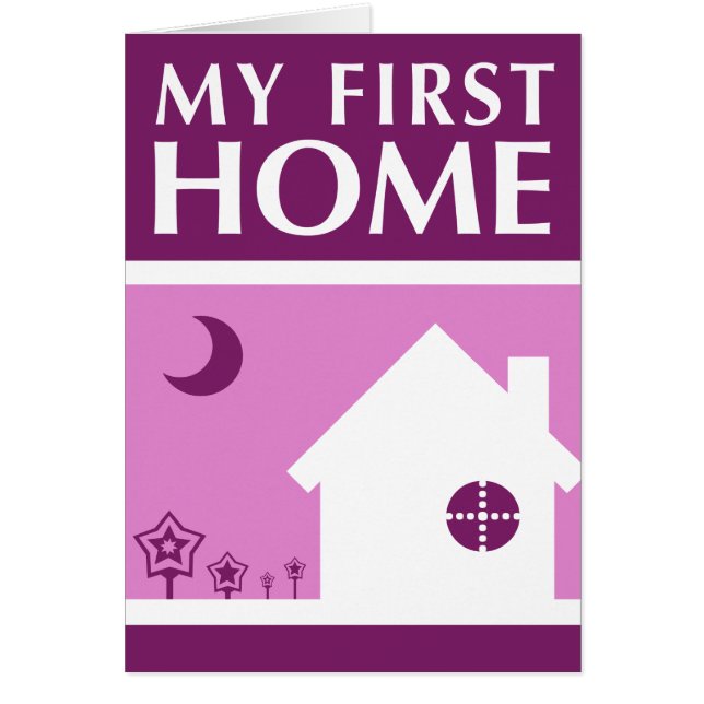 mijn eerste huis ( mod mauve ) (Voorkant)