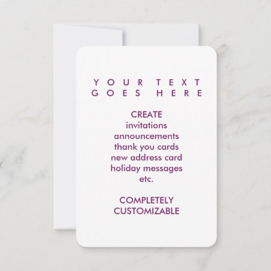 mijn eerste huis ( mod mauve ) kaart (Achterkant)