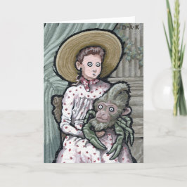 Mijn eerste huisje 3 - Blanco binnenin surrealisti Kaart