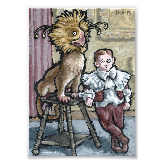 Mijn eerste huisnummer 2 - Surreal Odd Gothic Foto Afdruk (Voorkant)