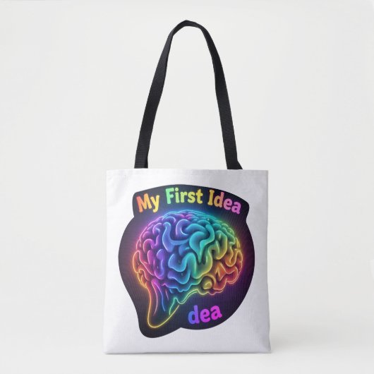 Mijn eerste idee - Creatief en Inspirerend ontwerp Tote Bag (Voorkant)
