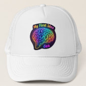 Mijn Eerste Idee – Creatief en Inspirerend Ontwerp Trucker Pet (Voorkant)