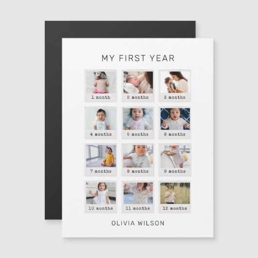 Mijn eerste jaar (Voorkant / Achterkant)