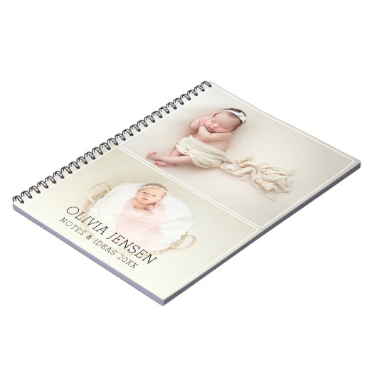 Mijn eerste jaar 2 Foto's eerste verjaardag Keepom Notitieboek (Linkerzijde)