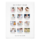 Mijn eerste jaar foto afdruk (Voorkant)