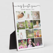 Mijn eerste jaar fotocollage fotoplaat (Zijkant)