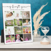 Mijn eerste jaar fotocollage fotoplaat (Zijkant)