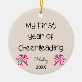 Mijn eerste jaar van Cheerlead Ornament