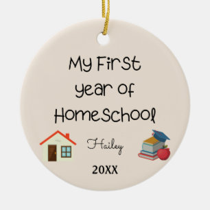 Mijn eerste jaar van de ornament van de Thuisschoo