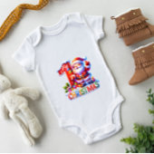 Mijn eerste kerst aangepaste naam familie matching romper