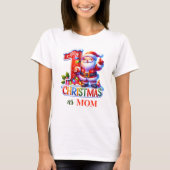 Mijn eerste kerst als mama Familie Kerst T-shirt (Voorkant)